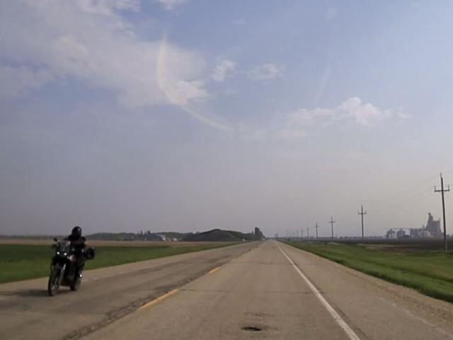 Motorcycle Driver Wanted By RCMP 