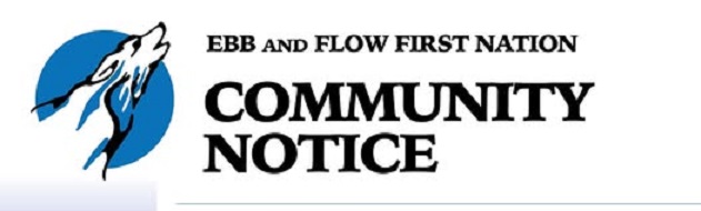 Water Main Break in Ebb & Flow