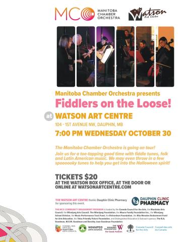 Manitoba Chamber Orchestra at Watson Art Centre