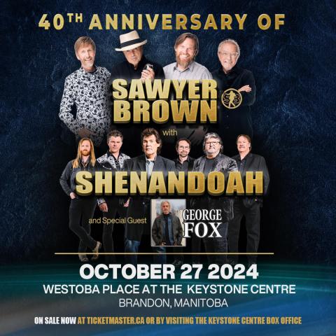 Sawyer Brown with Shenandoah Concert in Brandon