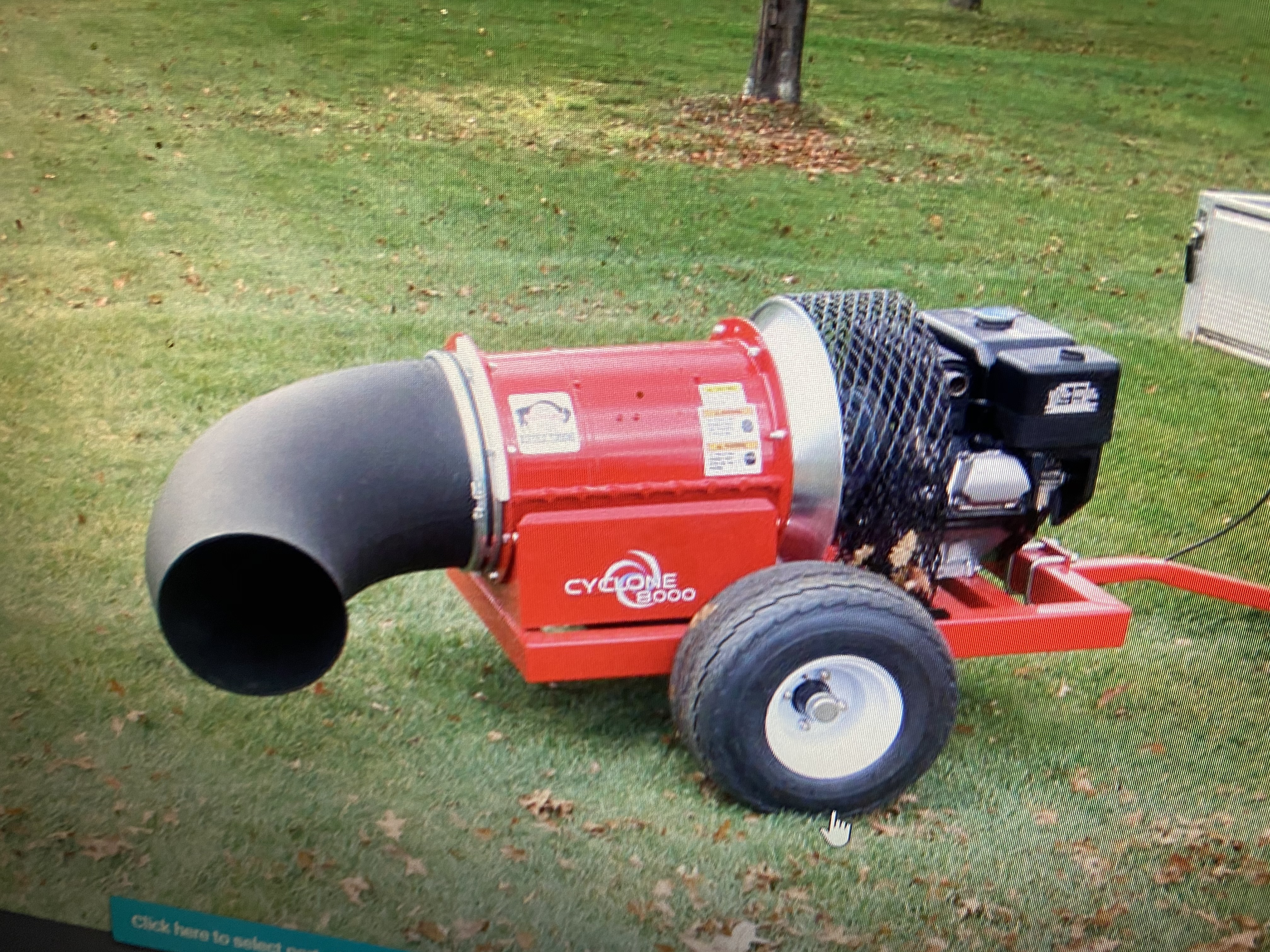 Stolen blower