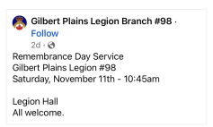 November 11th, Gilbert Plains Remembrance Day.jpg