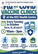 Tuesday Flu Shots and Covid Vaccine Clinic on the Ochi First Nation.jpg
