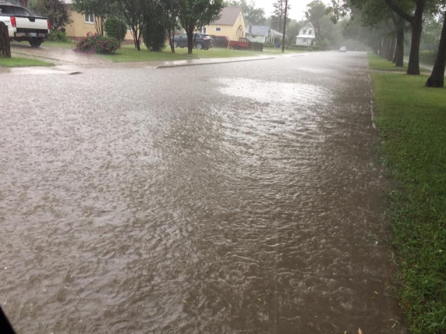 Flooding In Dauphin June 2020