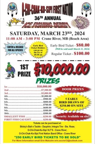 O-Chi-Chak-Ko-Sipi Ice Fishing Derby - Vimarsana News