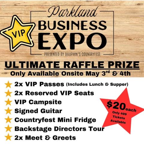 Parkland Business Expo Ultimate Raffle