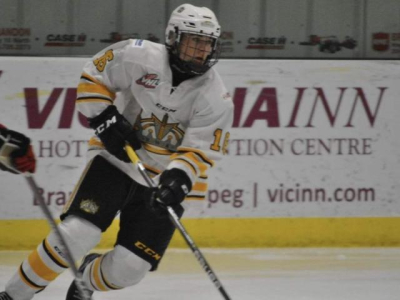 Odut Nets First WHL Goal, Great Start For Wheat Kings