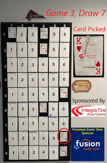 Thursday, August 27th, Game 3 - Draw 7