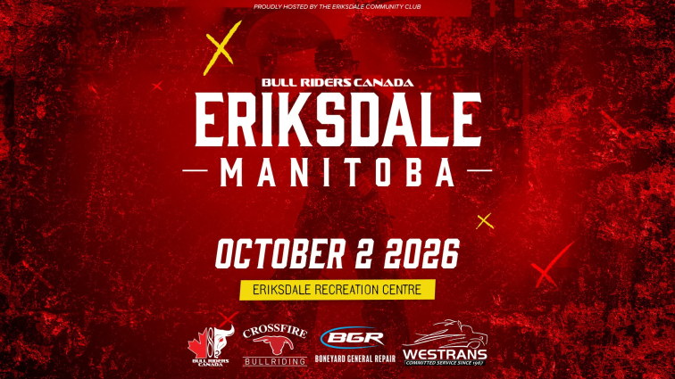 Bull Riding Event in Eriksdale