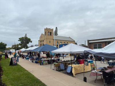 Weather Didn't Stop Street Fair: Winters