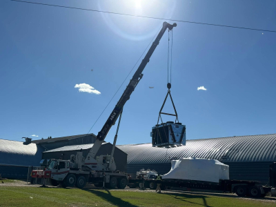 Grandview's New Ice Plant Finally Here