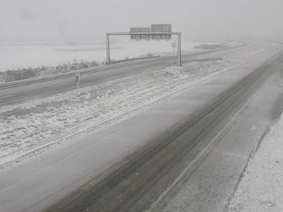 Highway improvements near Minnedosa