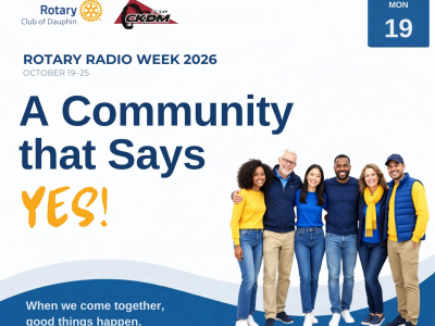 Rotary President Loves to Volunteer