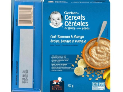 Recall Notice On Gerber Baby Food